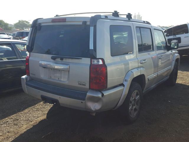 1J8HH58226C366038 - 2006 JEEP COMMANDER TAN photo 4