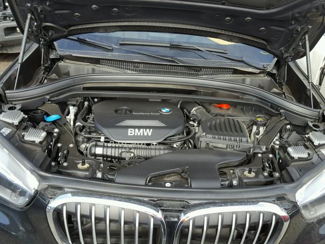 WBXHT3C3XJ5K22036 - 2018 BMW X1 XDRIVE2 BLACK photo 7