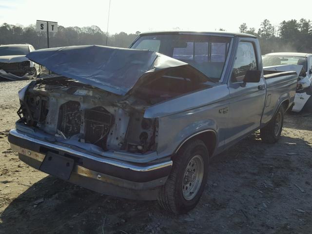 1FTCR10A0LUA01681 - 1990 FORD RANGER BLUE photo 2