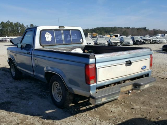 1FTCR10A0LUA01681 - 1990 FORD RANGER BLUE photo 3