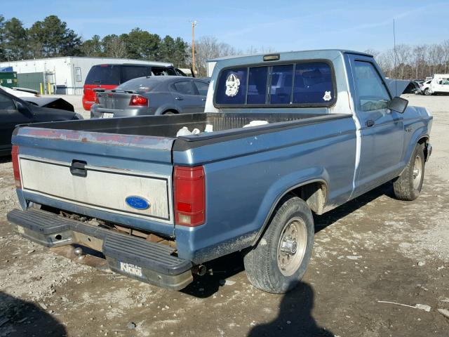 1FTCR10A0LUA01681 - 1990 FORD RANGER BLUE photo 4