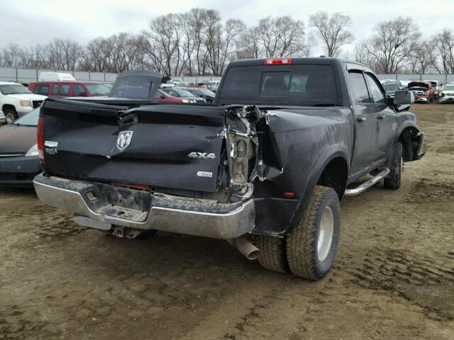 3C63DRJL2CG137558 - 2012 DODGE RAM 3500 L BLACK photo 4