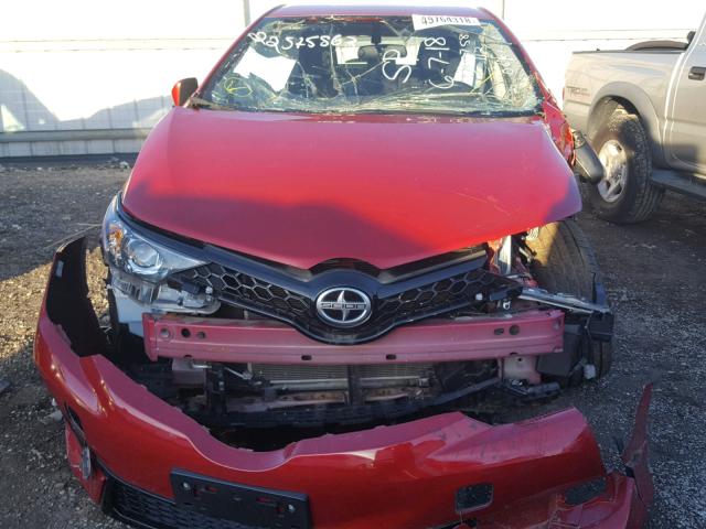 JTNKARJE3GJ520097 - 2016 TOYOTA SCION IM RED photo 9