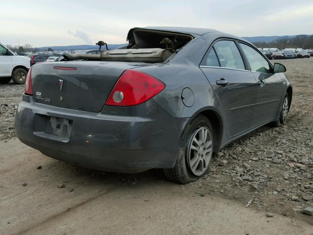 1G2ZF55B364291600 - 2006 PONTIAC G6 SE BROWN photo 4