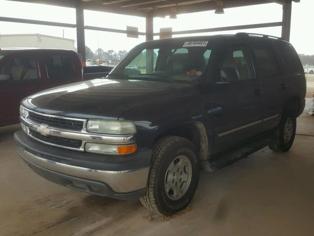 1GNEC13V44J327650 - 2004 CHEVROLET TAHOE C150 BLACK photo 2