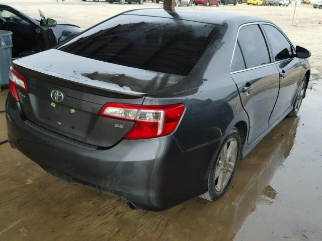 4T1BF1FK2CU176191 - 2012 TOYOTA CAMRY BASE GRAY photo 4