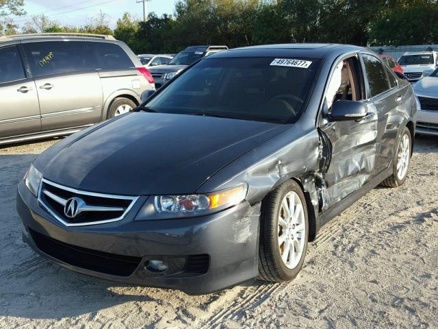 JH4CL96888C003288 - 2008 ACURA TSX GRAY photo 2