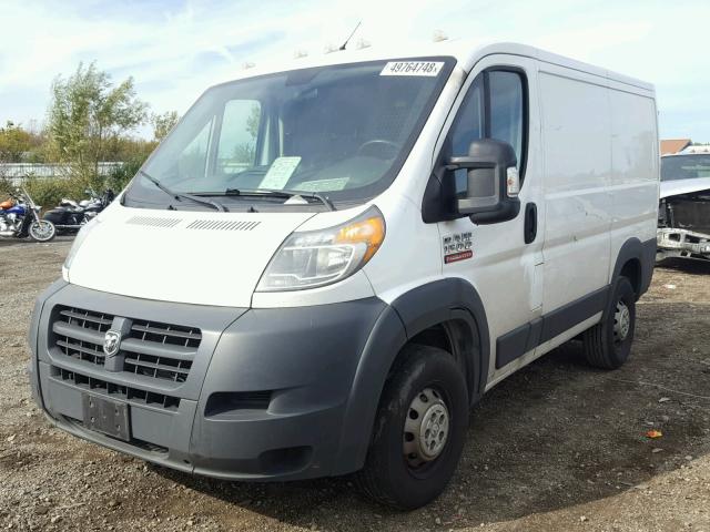 3C6TRVNG4HE524915 - 2017 RAM PROMASTER WHITE photo 2