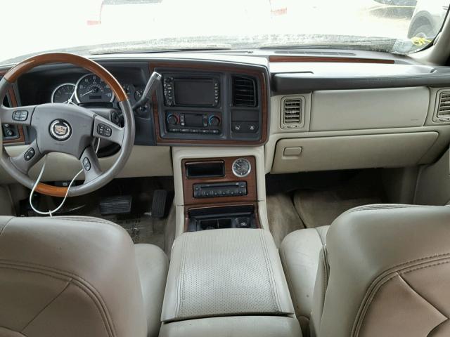 3GYFK66N54G114887 - 2004 CADILLAC ESCALADE E WHITE photo 9