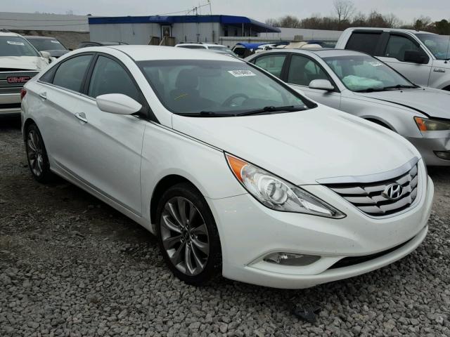 5NPEC4AC3BH229209 - 2011 HYUNDAI SONATA SE WHITE photo 1