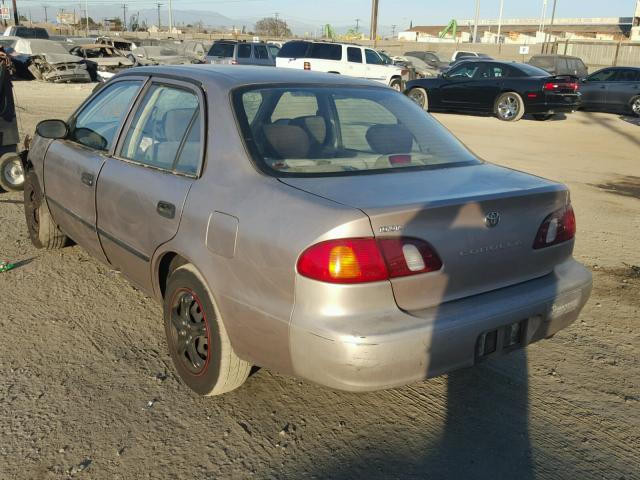 1NXBR12E3WZ028059 - 1998 TOYOTA COROLLA VE GOLD photo 3