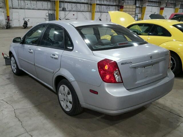 KL5JD56Z58K956446 - 2008 SUZUKI FORENZA BA SILVER photo 3