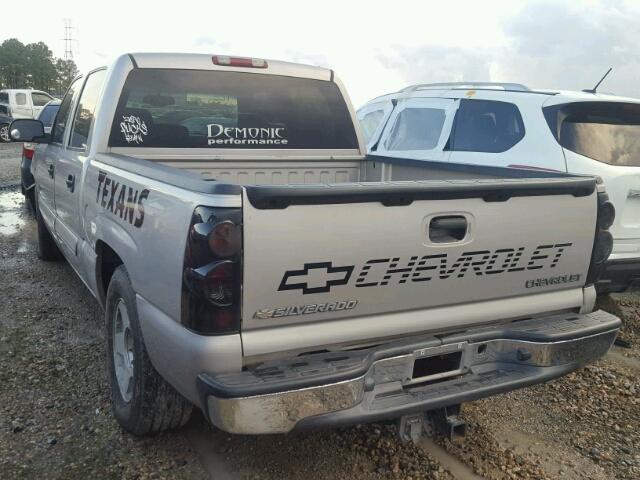 2GCEC13T551189278 - 2005 CHEVROLET SILVERADO GRAY photo 3