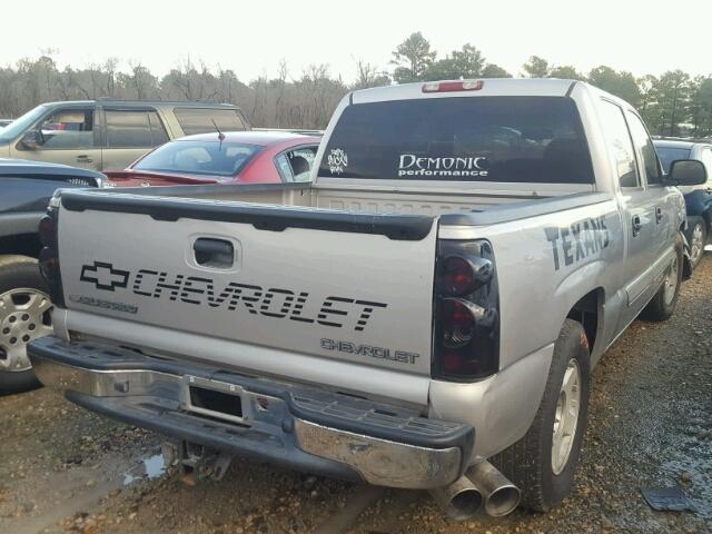 2GCEC13T551189278 - 2005 CHEVROLET SILVERADO GRAY photo 4