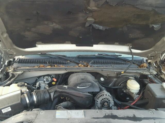 2GCEC13T551189278 - 2005 CHEVROLET SILVERADO GRAY photo 7