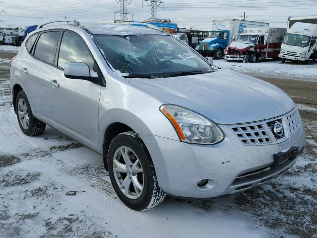 JN8AS58VX8W110806 - 2008 NISSAN ROGUE S SILVER photo 1