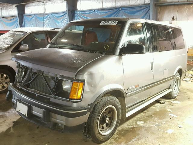 1GNDM19ZXRB216203 - 1994 CHEVROLET ASTRO BURGUNDY photo 2