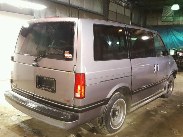 1GNDM19ZXRB216203 - 1994 CHEVROLET ASTRO BURGUNDY photo 4