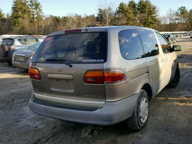 4T3ZF19C8YU238839 - 2000 TOYOTA SIENNA CE GOLD photo 4