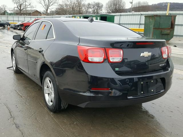 1G11B5SL4EF276066 - 2014 CHEVROLET MALIBU LS BLACK photo 3