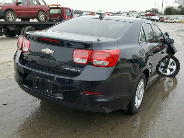 1G11B5SL4EF276066 - 2014 CHEVROLET MALIBU LS BLACK photo 4