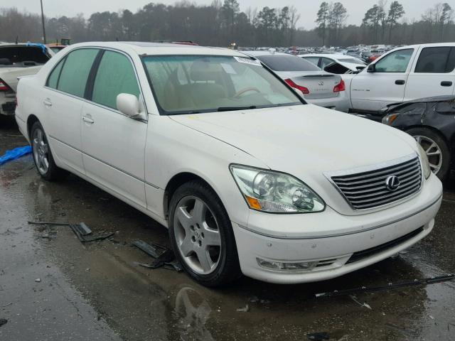 JTHBN36F165035048 - 2006 LEXUS LS 430 WHITE photo 1