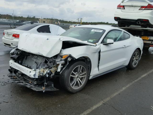 1FA6P8TH1F5365276 - 2015 FORD MUSTANG WHITE photo 2