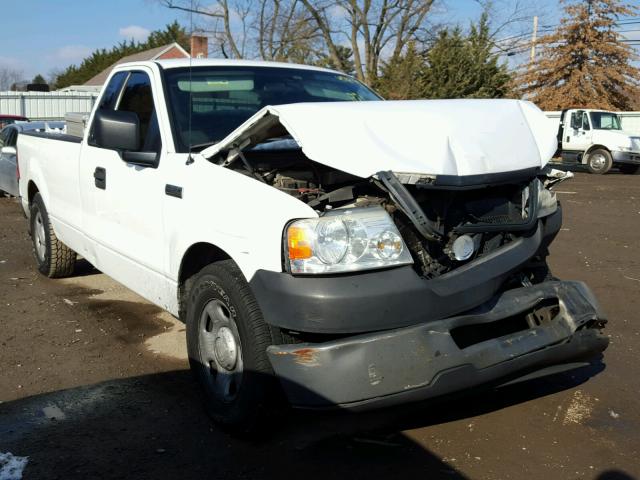 1FTRF12216NA35250 - 2006 FORD F150 WHITE photo 1