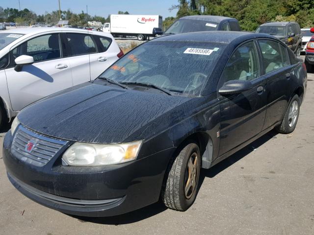 1G8AG52F75Z182856 - 2005 SATURN ION LEVEL BLACK photo 2