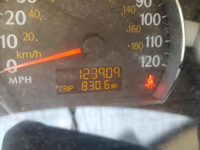 1G8AG52F75Z182856 - 2005 SATURN ION LEVEL BLACK photo 8