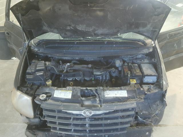 1A4GP45R36B559011 - 2006 CHRYSLER TOWN & COU BLACK photo 7