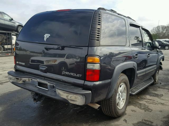 1GNEC13Z04J272049 - 2004 CHEVROLET TAHOE C150 GRAY photo 4