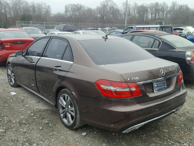 WDDHF5KBXGB187085 - 2016 MERCEDES-BENZ E 350 BROWN photo 3