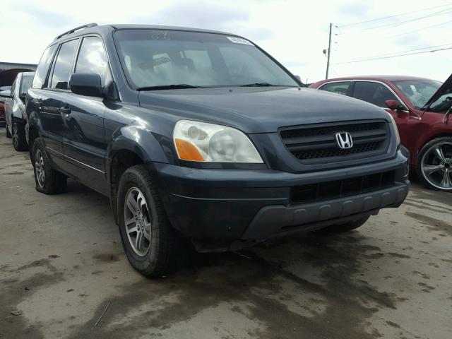 5FNYF18634B007967 - 2004 HONDA PILOT EXL GREEN photo 1