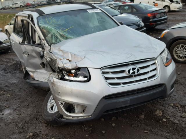 5XYZG3AB1BG010800 - 2011 HYUNDAI SANTA FE G SILVER photo 1