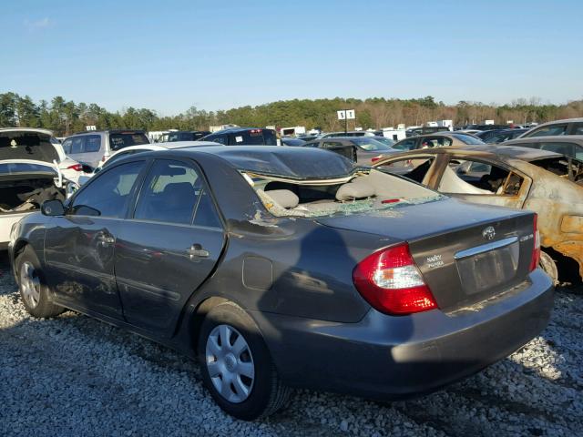4T1BE32K34U810761 - 2004 TOYOTA CAMRY LE GRAY photo 3