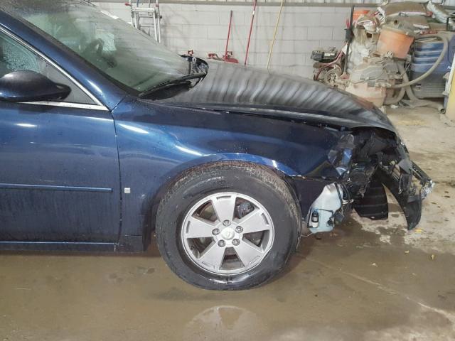 2G1WT58N781366478 - 2008 CHEVROLET IMPALA LT BLUE photo 9