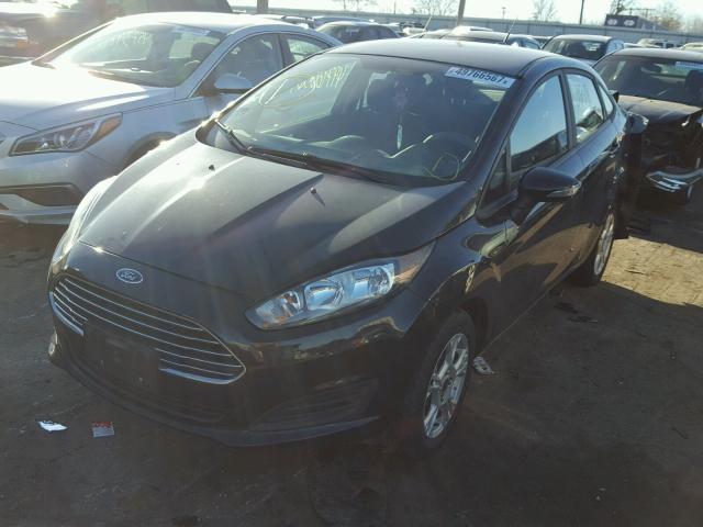 3FADP4BJ8FM132803 - 2015 FORD FIESTA SE BLACK photo 2