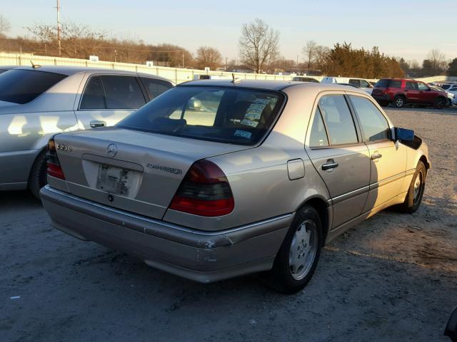 WDBHA24G2YA857539 - 2000 MERCEDES-BENZ C 230 BROWN photo 4