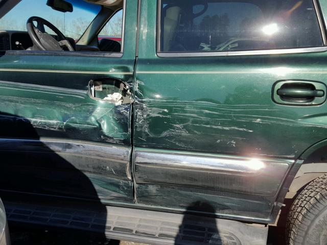 1GKEK13Z23J173229 - 2003 GMC YUKON GREEN photo 9