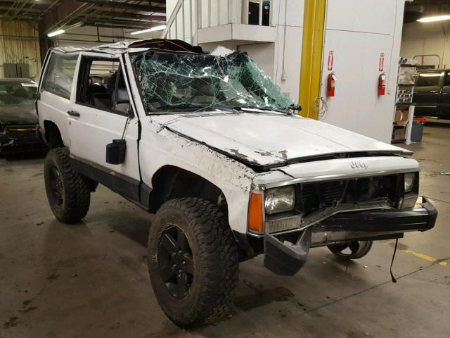 1JCWL7724FT053839 - 1985 JEEP CHEROKEE P WHITE photo 1