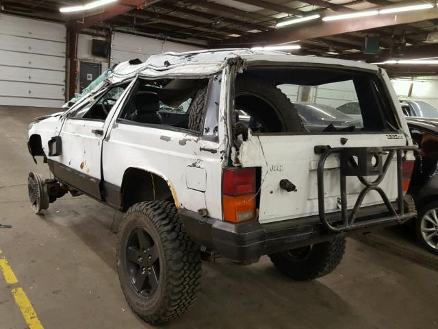 1JCWL7724FT053839 - 1985 JEEP CHEROKEE P WHITE photo 3