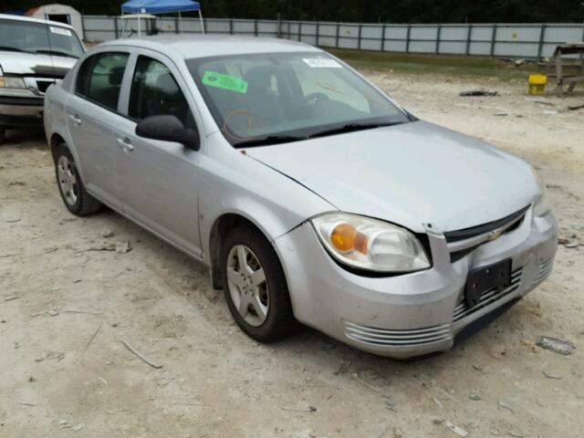 1G1AK55F667866612 - 2006 CHEVROLET COBALT LS SILVER photo 1