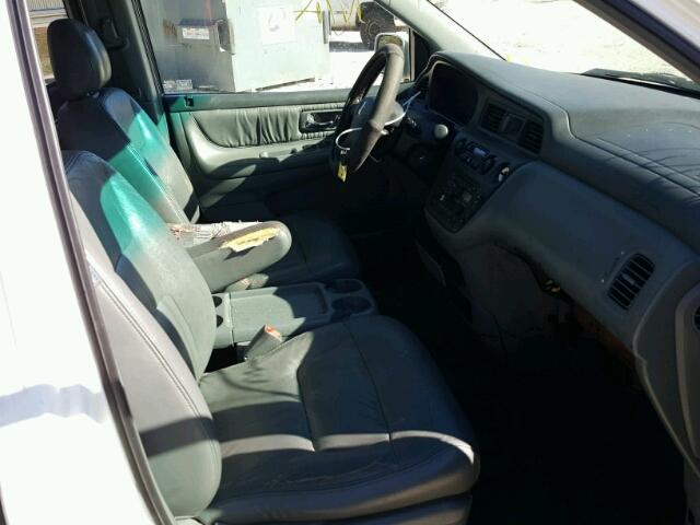 5FNRL18082B007209 - 2002 HONDA ODYSSEY EX WHITE photo 5