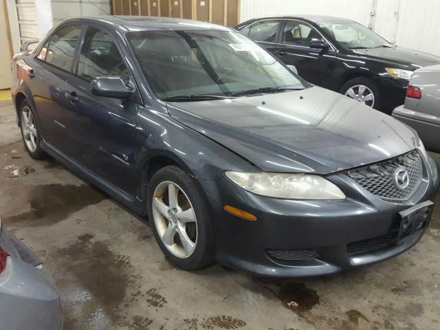 1YVHP80D545N98945 - 2004 MAZDA 6 S GRAY photo 1