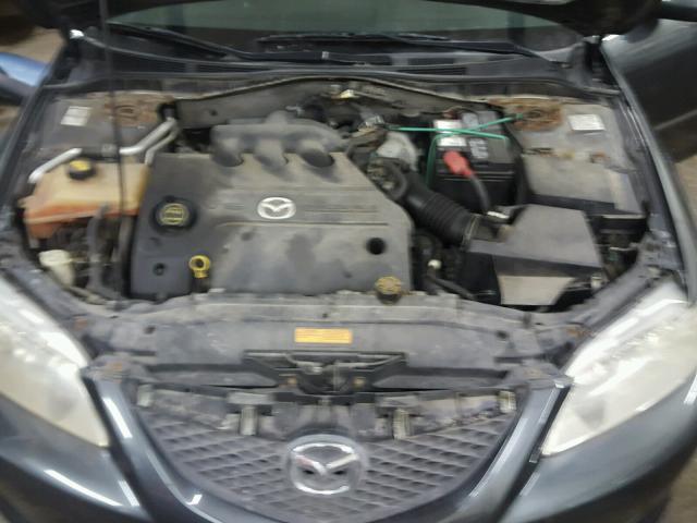 1YVHP80D545N98945 - 2004 MAZDA 6 S GRAY photo 7