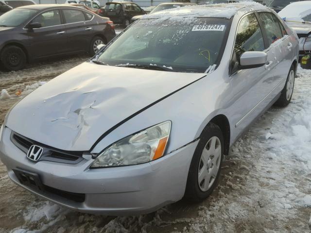 1HGCM66395A064076 - 2005 HONDA ACCORD LX SILVER photo 2