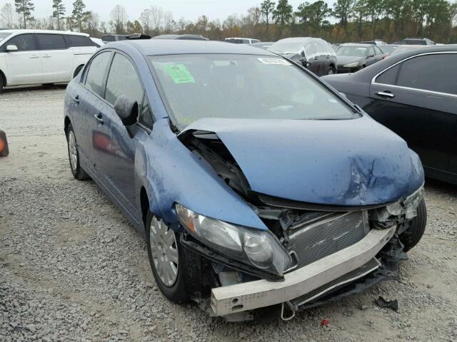 2HGFA1F38AH521688 - 2010 HONDA CIVIC VP BLUE photo 1