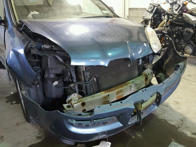 4S4WX86C864400097 - 2006 SUBARU B9 TRIBECA BLUE photo 9