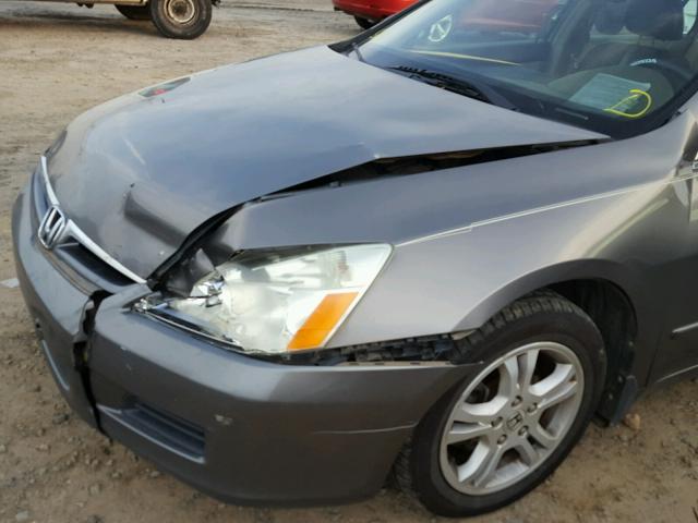 1HGCM56766A148872 - 2006 HONDA ACCORD EX GRAY photo 9